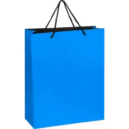 Omega Maxi Paper Gift Bag Light Blue